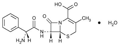 Cephalexin Structural Formula (Cephalexin 500 mg Structure)